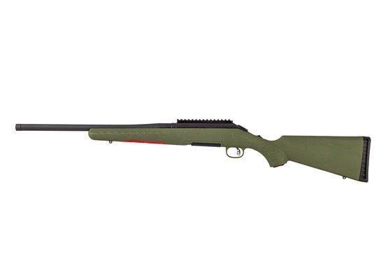Ruger Predator Bolt Action 308 winchester rifle in od green with 18in barrel and picatinny rail